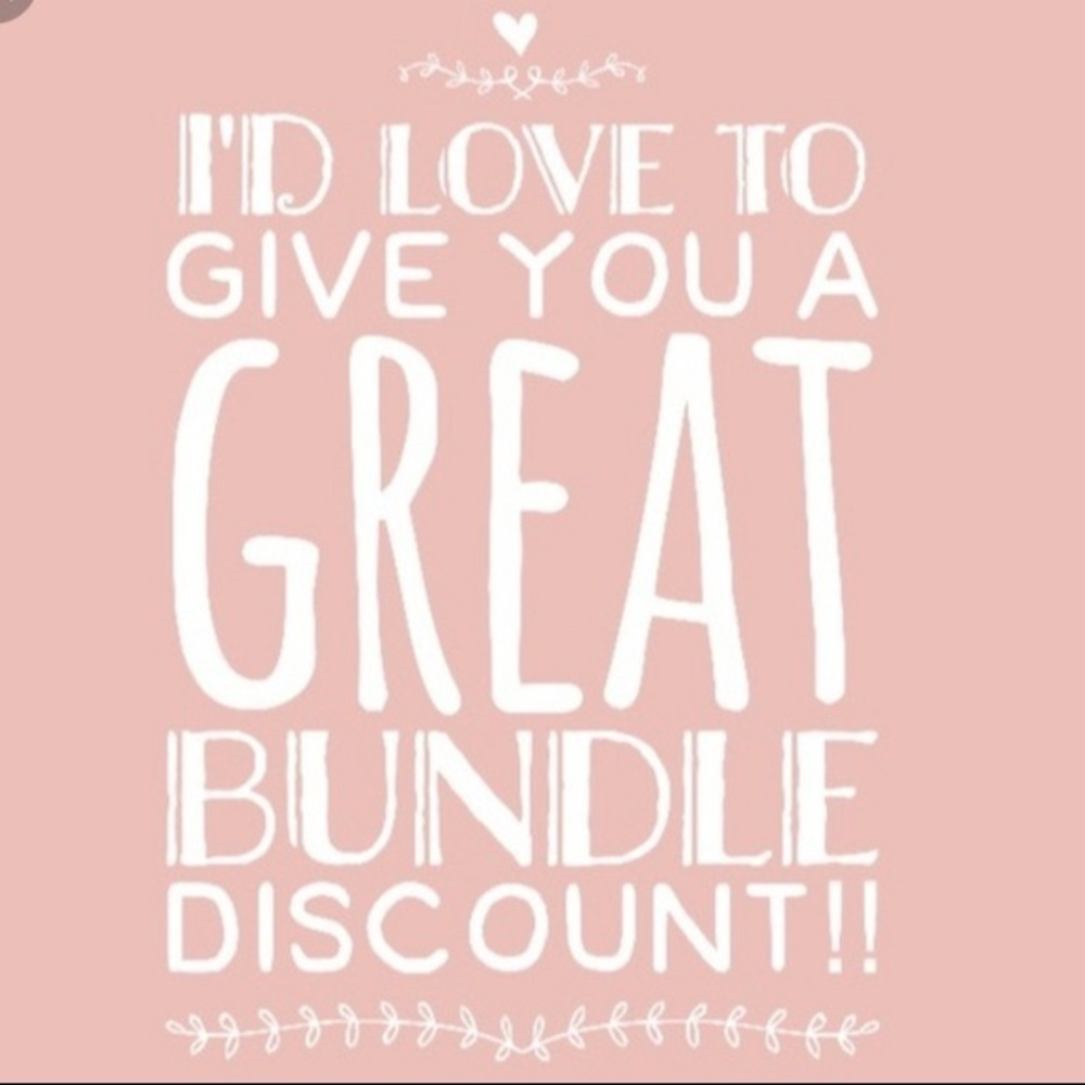 Create a bundle & send me your best offer! ✨🥰